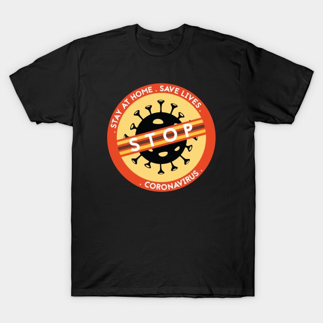 Stop coronavirus 2 T-Shirt by grafart